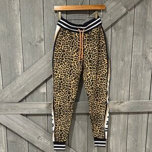Leopard Print United By Zumba Jogger Sweatpants